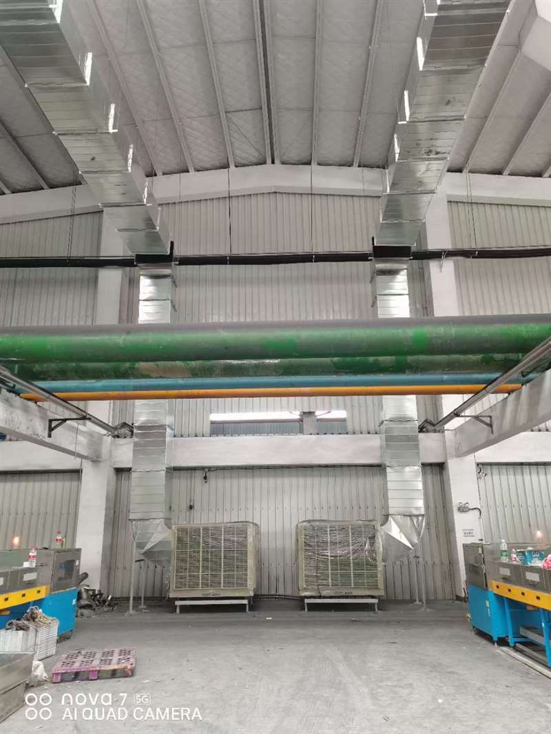 鋰電池材料車(chē)間環(huán)?？照{(diào)降溫